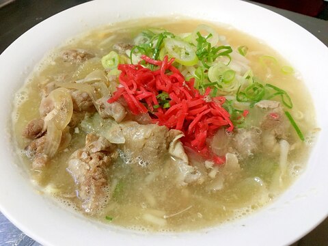 手近な材料で作る本格沖縄そば